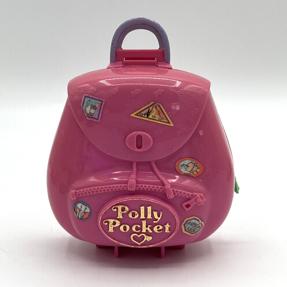 Vintage 1996 Bluebird Polly Pocket Jungle Adventure Backpack Incomplete READ‎
